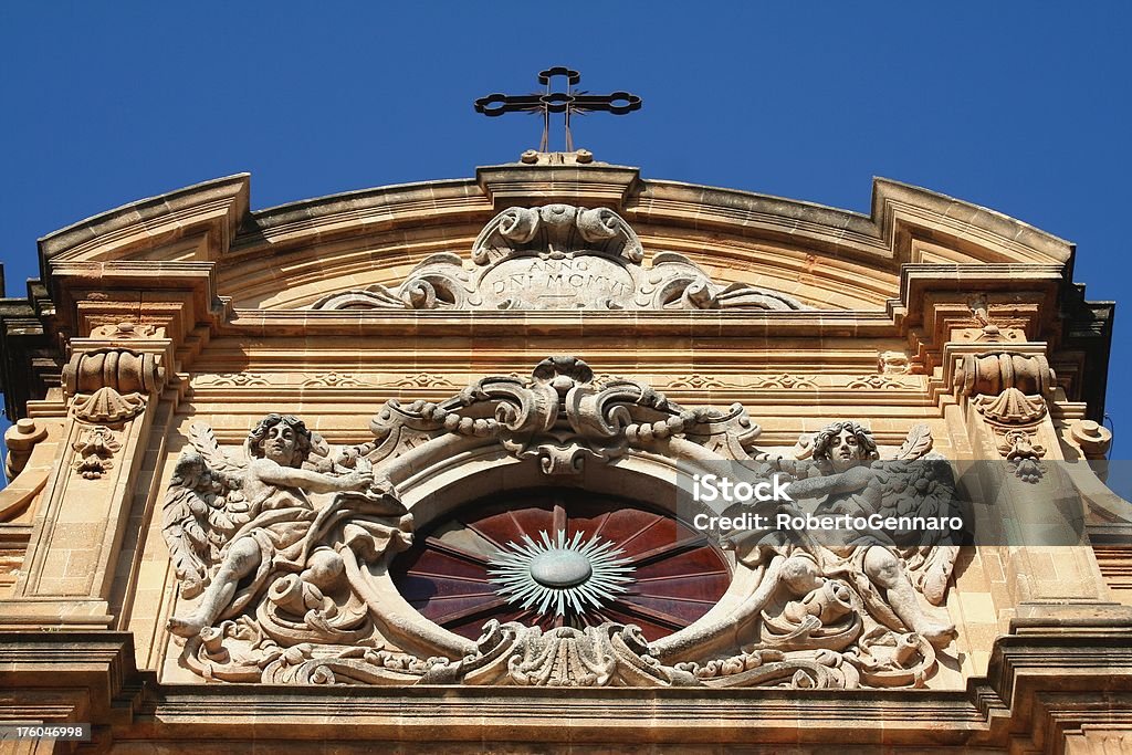 Catedral de Mazara del Vallo. Los detalles. - Foto de stock de Aguilón libre de derechos