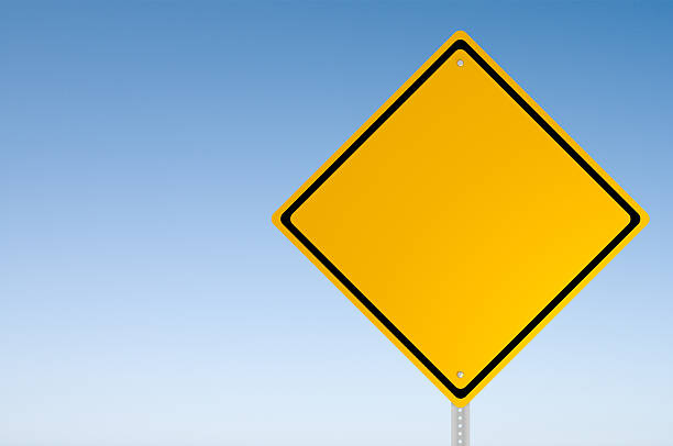 istock Blank Street Sign 176047412