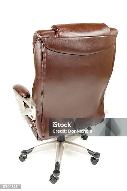 Executivebüro Stuhl Stockfoto und mehr Bilder von Rückansicht - Rückansicht, Bürostuhl, Leder