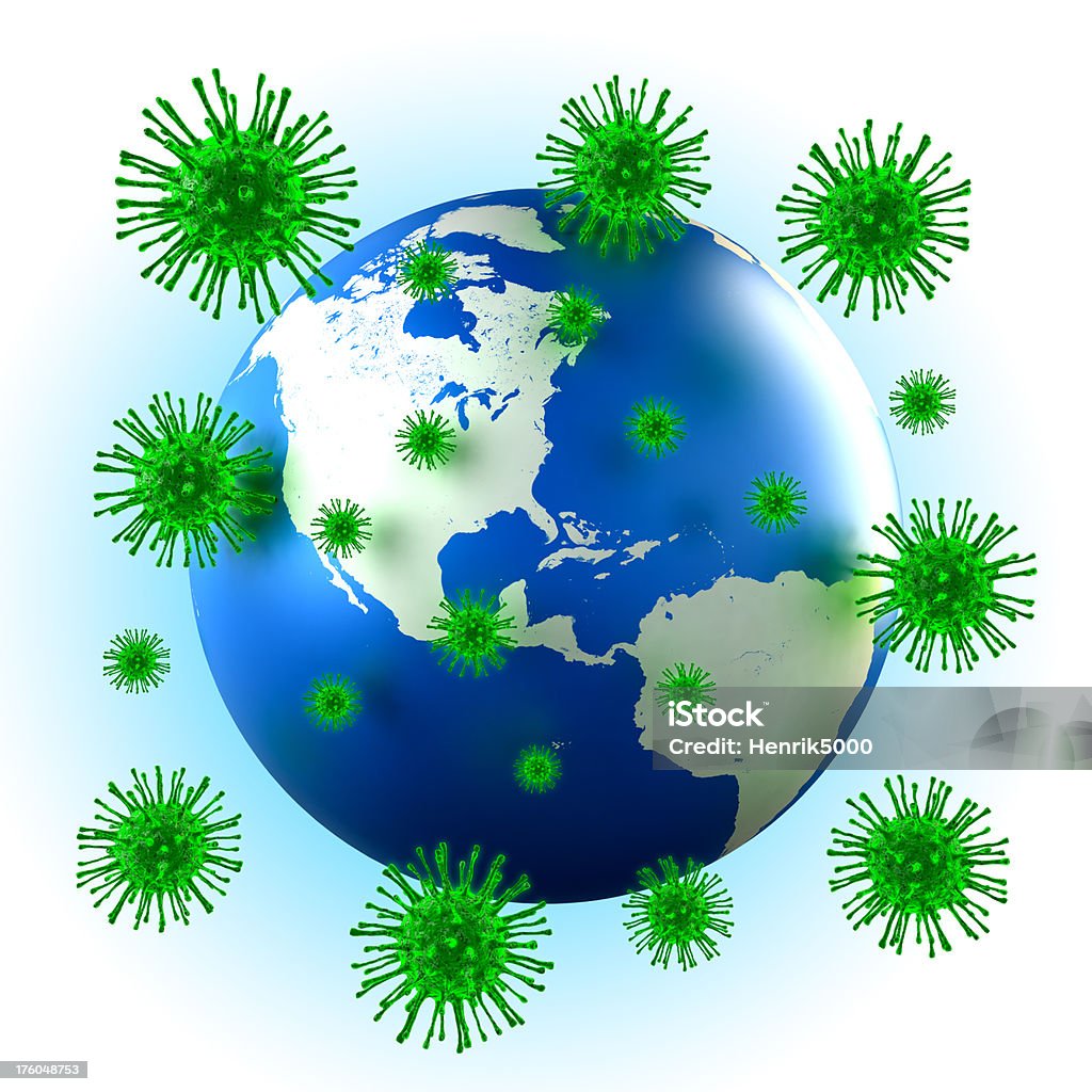 Pandemia de tierra y virus - Foto de stock de América del Sur libre de derechos