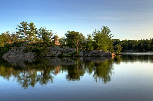 istock Gazebo By The Lake 176048801