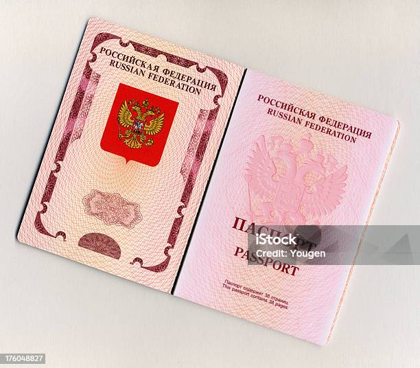 Photo libre de droit de Passeport Étranger 2009 banque d'images et plus d'images libres de droit de Fédération de Russie - Fédération de Russie, Passeport, Armoiries