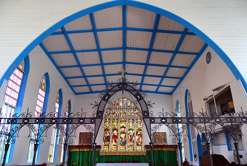 Georgetown, Guyana: Christ Church Anglican Church - wooden church established in 1834 - Waterloo Street, North Cummingsburg.