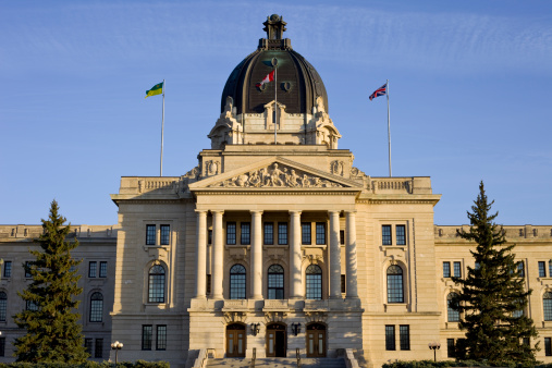 The Saskatchewan Legislative Building in Regina.See more images of Saskatchewan: