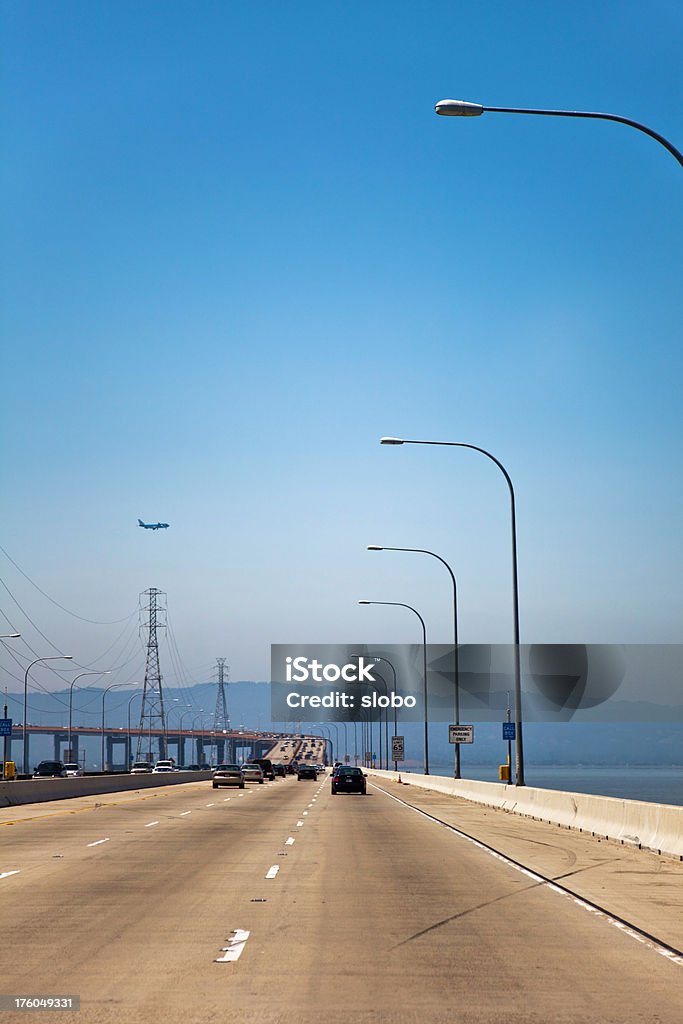 San Mateo Bridge "San Mateo Bridge over San Francisco Bay.Shot on August 8th, 2009.More similar Lightbox (click on Image)" Architecture Stock Photo