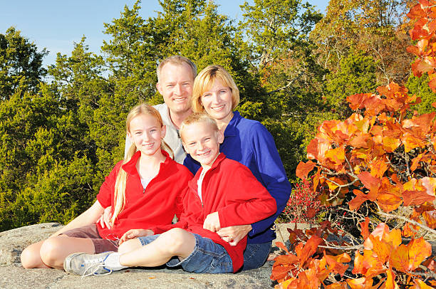 istock American Family During Hike in Autumn 176049367