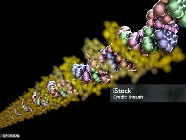 Dnamolekülmodell Stockfoto und mehr Bilder von Atom - Atom, Biochemie, Biologie