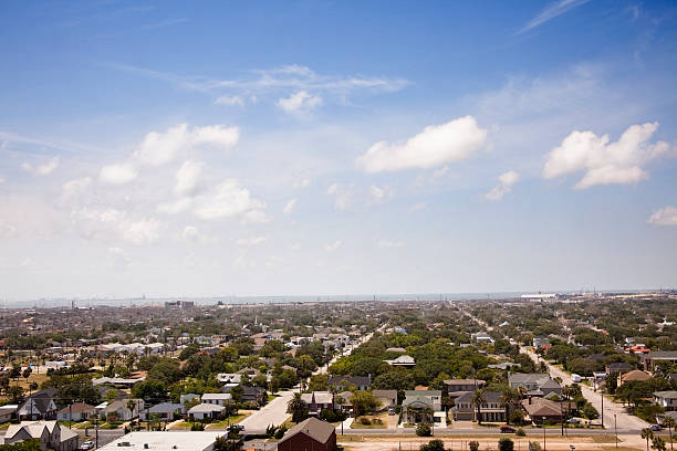 Galveston Island one year after hurricane Ike