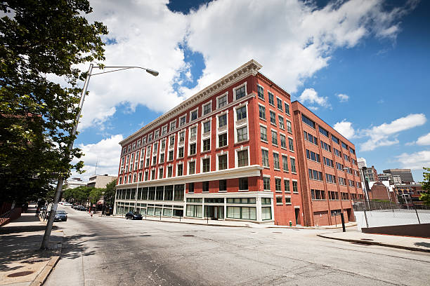 istock vintage Office Building in Providence Rhode Island 176051666