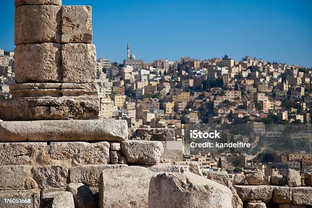 Amman Kolumna - zdjęcia stockowe i więcej obrazów Amman - Amman, Bez ludzi, Fotografika