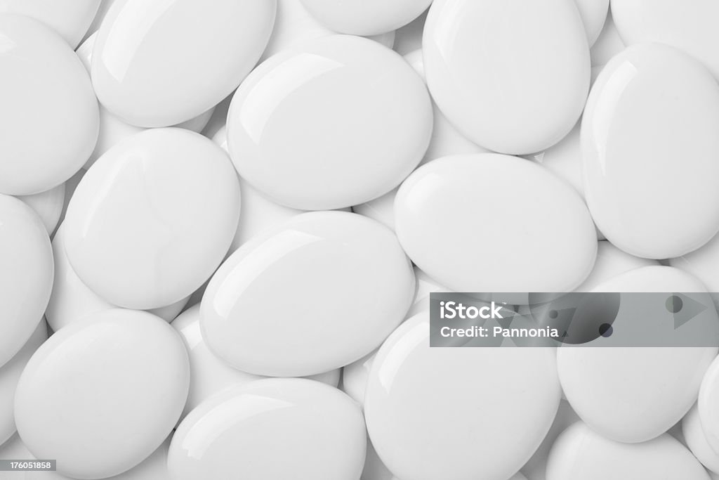 Hintergrund mit weißen Steinen - Lizenzfrei Bildhintergrund Stock-Foto
