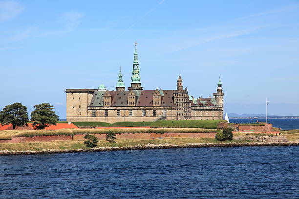 Castle of Hamlet in Elsinore. Denmark