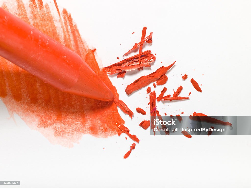 Cera de agua de color naranja - Foto de stock de Arte libre de derechos