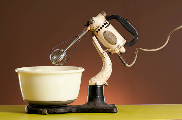 Retro mixer with bowl.Other images from the series.
