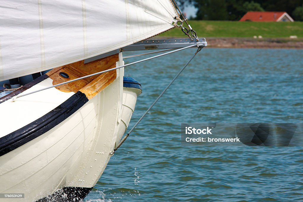 Tradicional, vela navio no meio do regatta - Foto de stock de Atividade Recreativa royalty-free