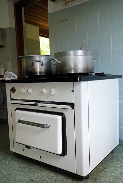 istock Cooking on an old stove 176053642