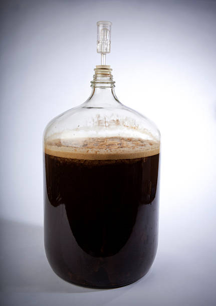 istock Carboy full of brewing beer 176054350