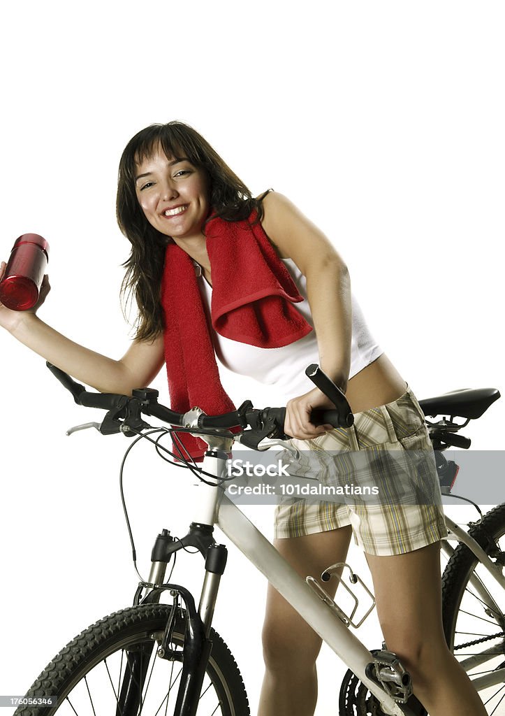 Ciclista de rapariga - Royalty-free 20-24 Anos Foto de stock