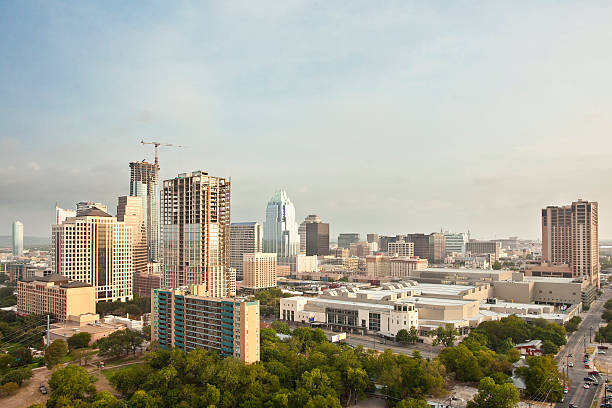 istock view of downtown Austin Texas from a high rise building 176056387
