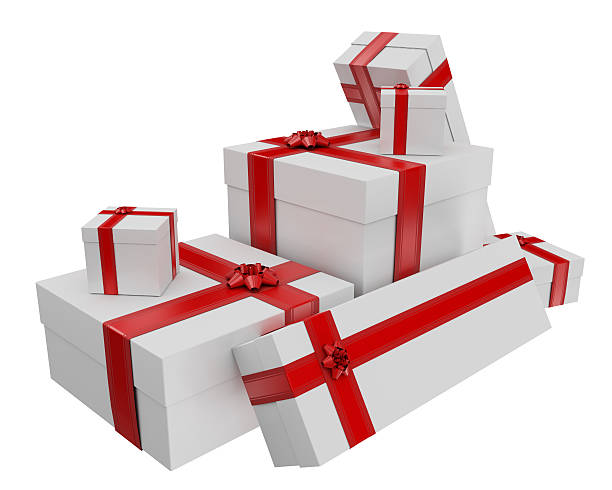 Gift Boxes stock photo