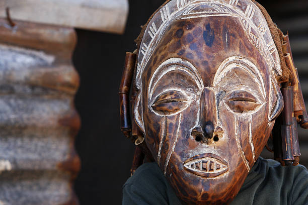 istock African boy tribal mask 176056925