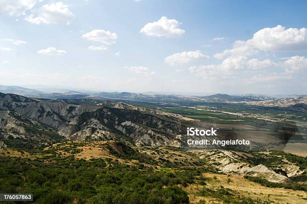 Landscape Of Basilicata Stock Photo - Download Image Now - Basilicata Region, Clay, Cloud - Sky