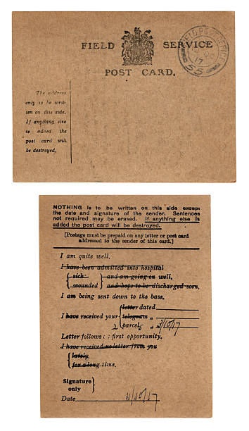 istock British military postcard from Mesopotamia, 1917 176058037