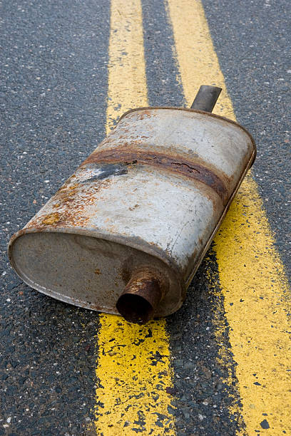 istock Muffler in the Road 176059117