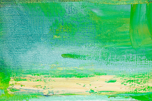 istock Abstract painted green art backgrounds. 176059459