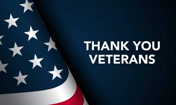 Vector illustration of Veterans Day Background Design.