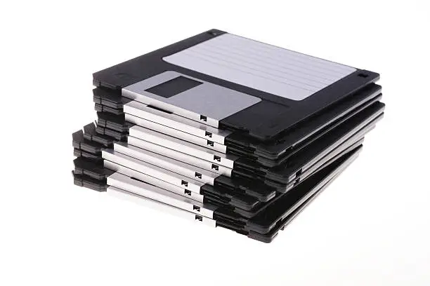 Photo of floppy discs