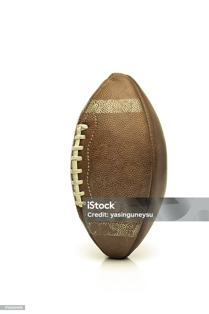 Joueur de Football américain - Photo de Ballon de football américain libre de droits