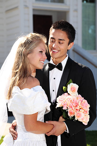 istock Bride And Groom At Wedding 176061118