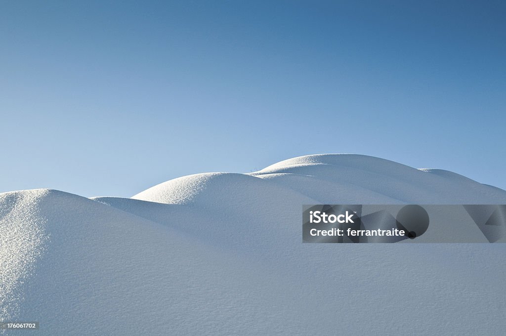 Schneebedeckte Hills - Lizenzfrei Abstrakt Stock-Foto