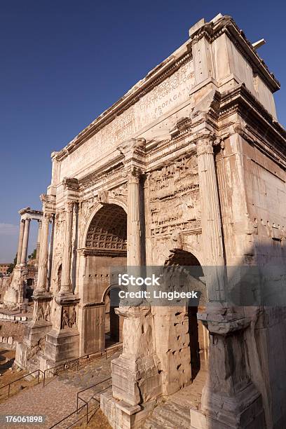 Arch Of Septimus Severus Stockfoto und mehr Bilder von Antike Kultur - Antike Kultur, Architektonische Säule, Architektur
