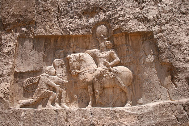 Persepolis ancient city reliefs.