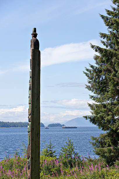 istock Totem Pole in Ketchikan Alaska 176062442