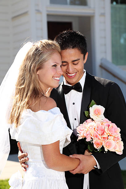 istock Portrait Of Bride And Groom 176062479
