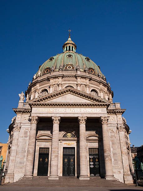 istock Marble Church in Copenhagen, Denmark 176063609