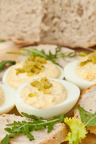 istock Mayonnaise and Sour Cream Stuffed Eggs 176063781