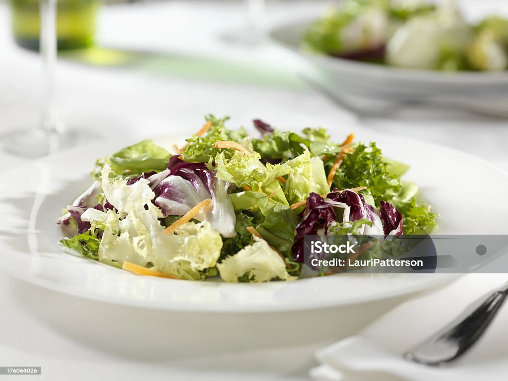 Jardim Salada fresca - Royalty-free Acompanhamento Foto de stock