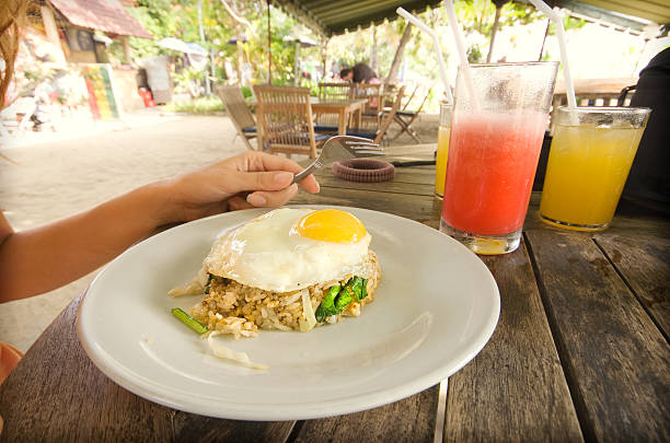 Nasi Goreng - foto de stock