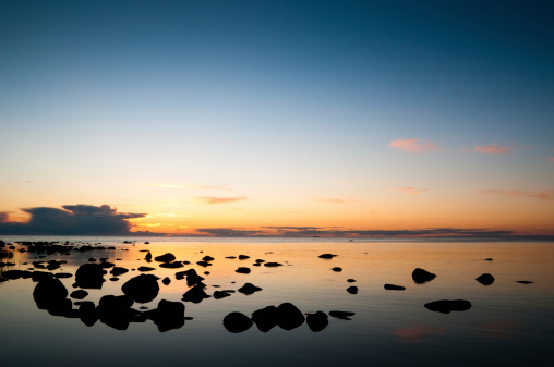 Sunset in Gotland, Sweden.
