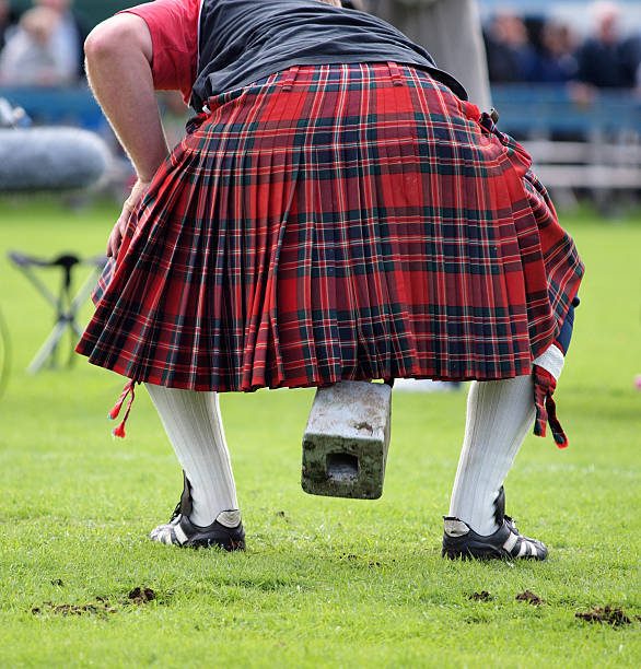 istock Weight over the bar - Highland Games 176065012