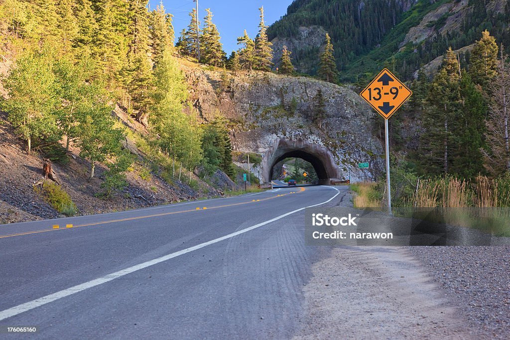 Millionen Dollar-Highway-Tunnel - Lizenzfrei Colorado - Westliche Bundesstaaten der USA Stock-Foto