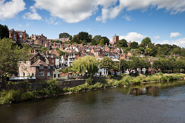 istock Bridgnorth High Town and River Severn 176065428