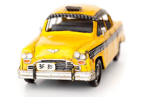 istock Tin toy taxi car 176065837