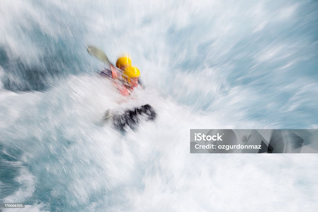 Adrenalina - Foto stock royalty-free di Kayak