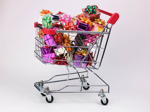 istock High angle view of gifts 176066317