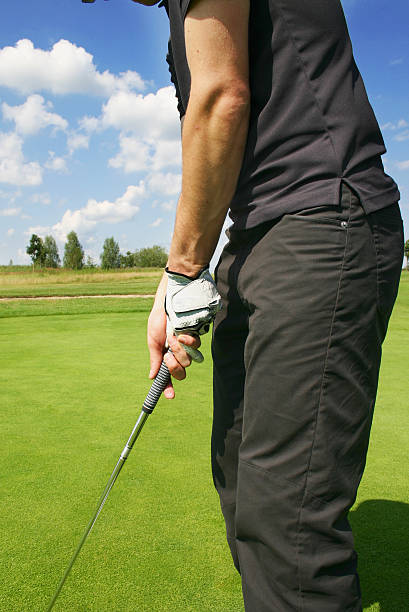 istock Hip and hands of Golfer 176067198